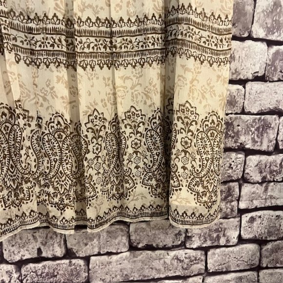 Jones New York Fully Silk Lined Flare Skirt Size Large - Picture 4 of 10